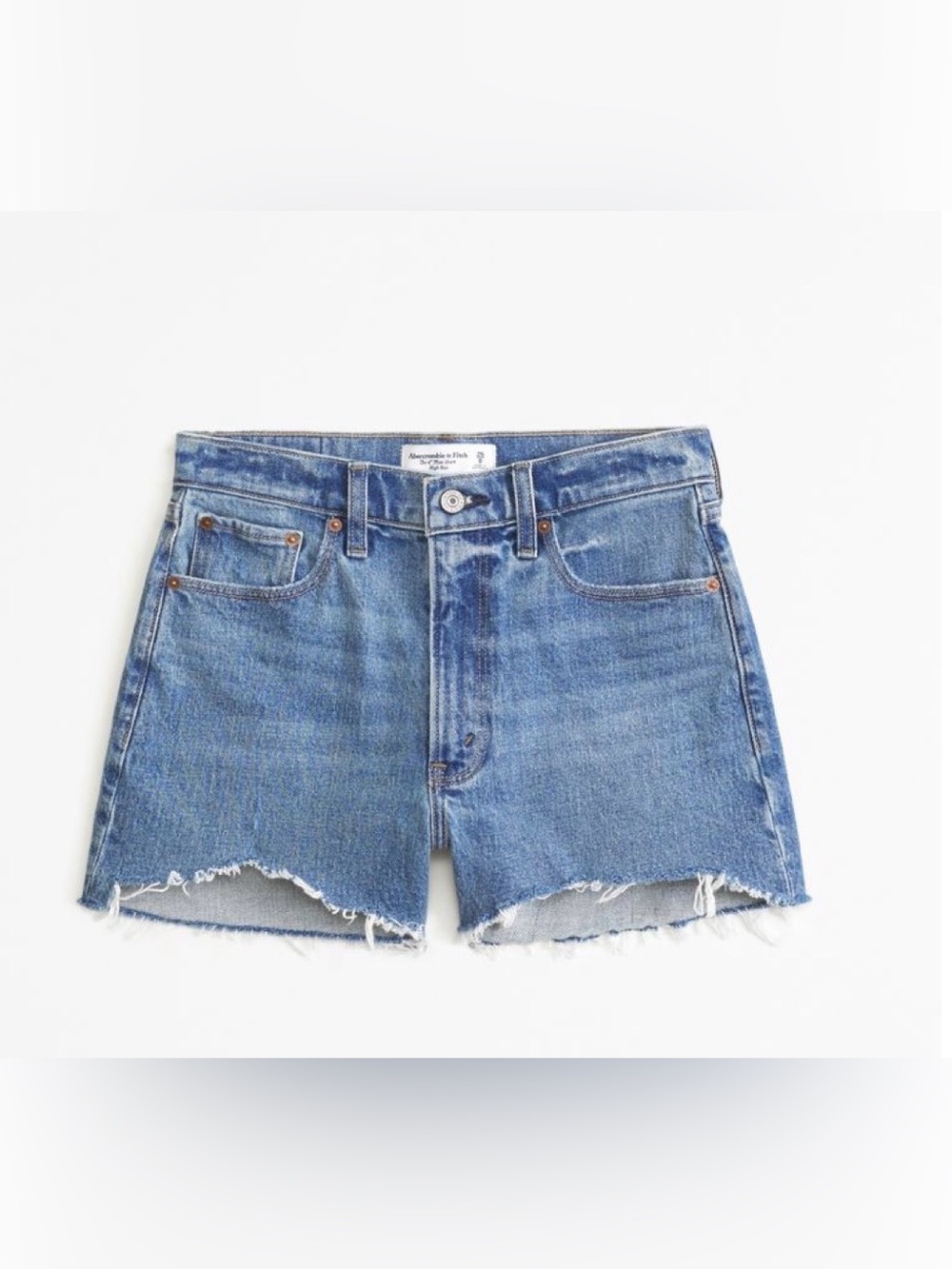 Abercrombie & Fitch The 4” Mom Short High Rise